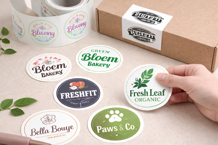 Brand Sticker Printing for Packaging