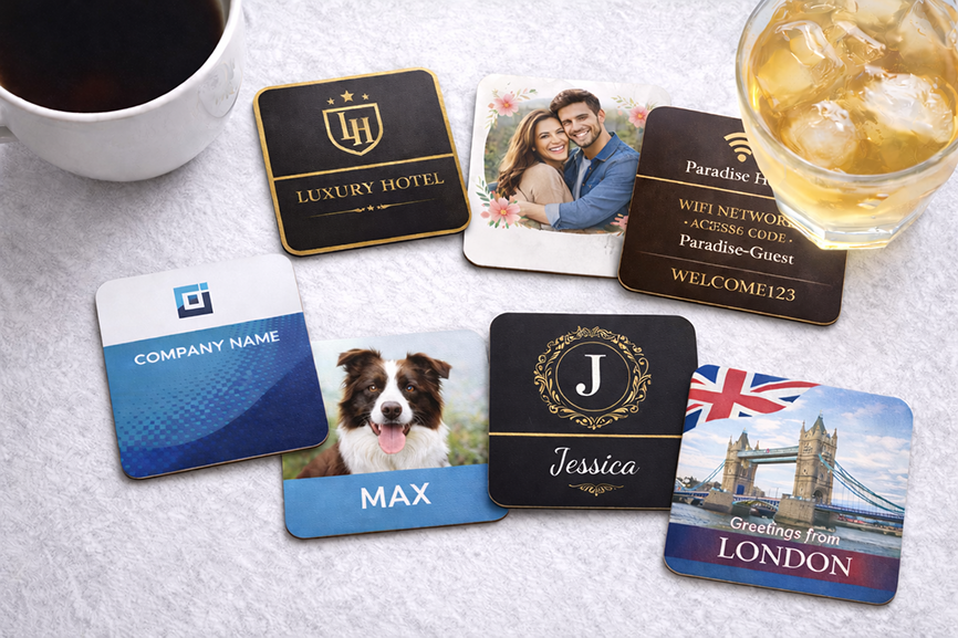 Personalised Coaster Printing
