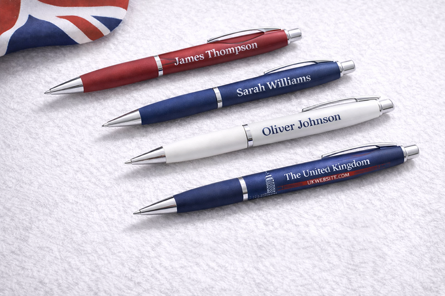 Custom Printed and Engraved Pen