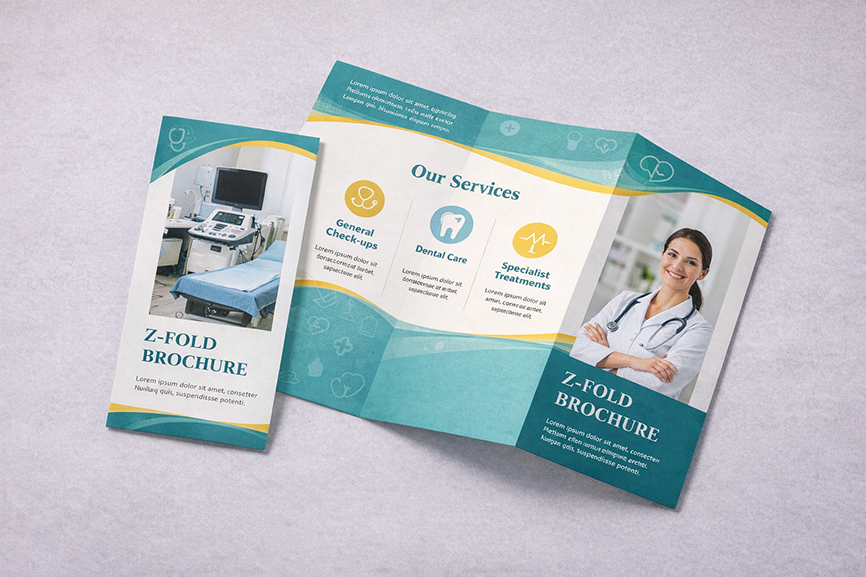 Z Fold Brochure Printing Services