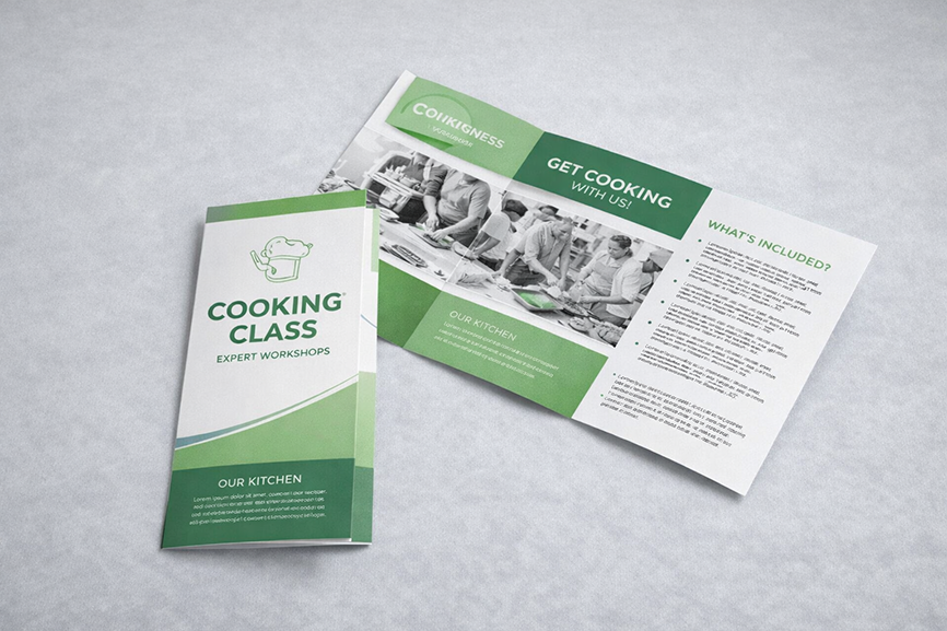 Roll Fold Leaflet Printing