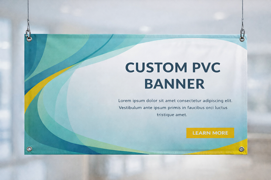 Custom PVC Banner Printing for Marketing