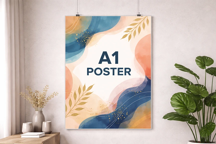 A1 Poster Printing for Promotional Displays